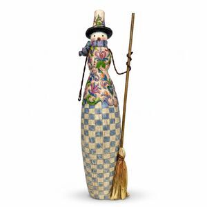 Jim Shore Heartwood Creek Snow Woman Figurine 12" 2004 Boxed